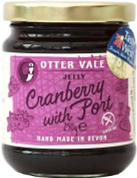 OTTER VALE Cranberry & Port Jelly 250g (5030813901718)