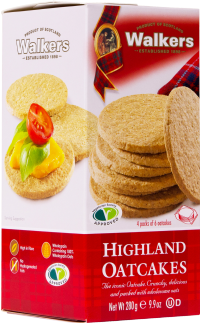 WALKER'S SHORTBREAD Highland Oatcakes 280g