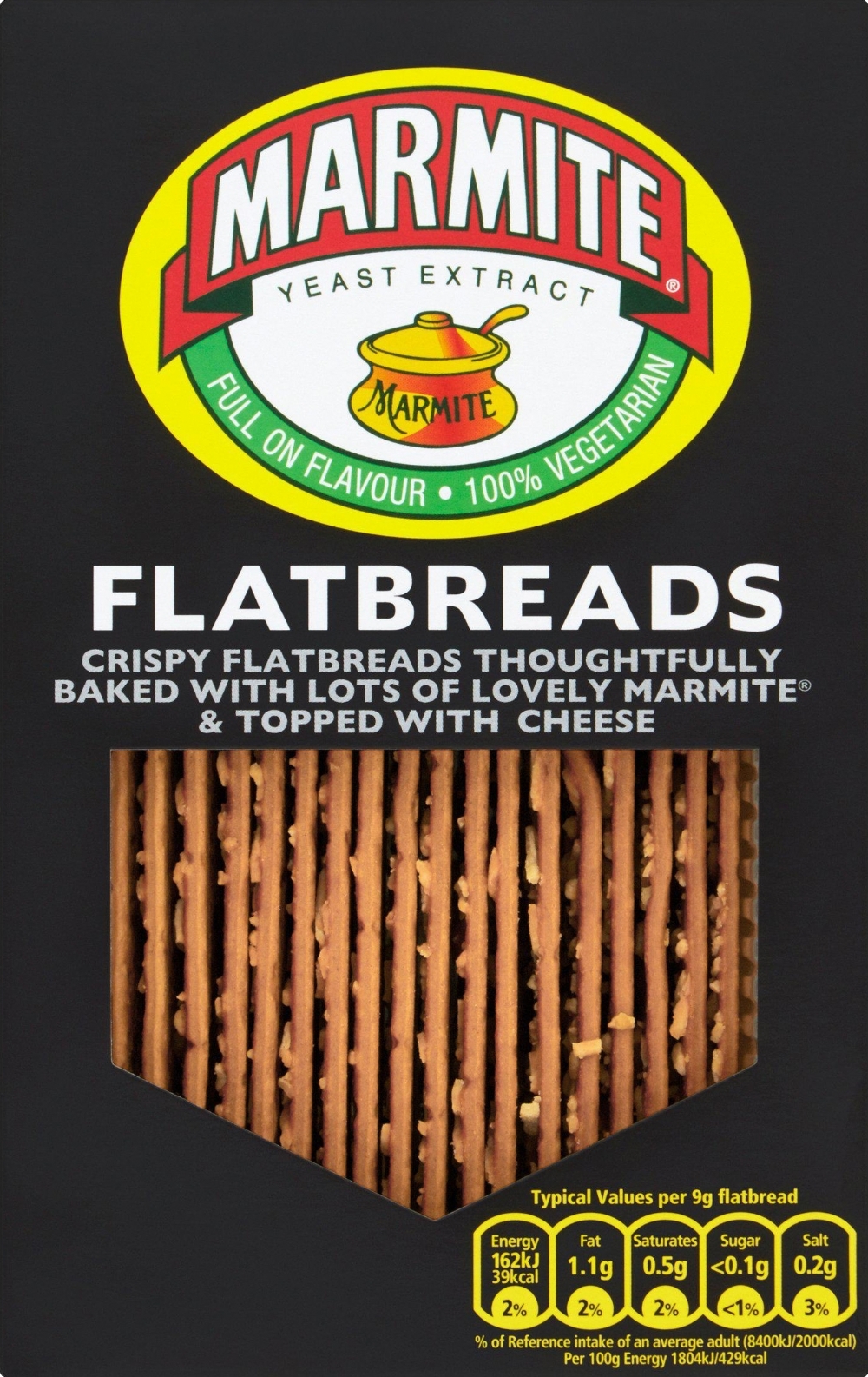 MARMITE Flatbreads 140g (5026139000310)