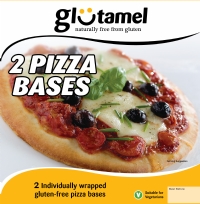 GLUTAMEL 2 Gluten Free Pizza Bases 300g