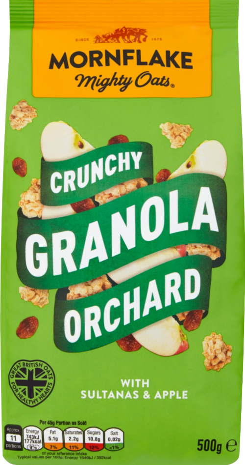 MORNFLAKE Crunchy Granola - Orchard 500g