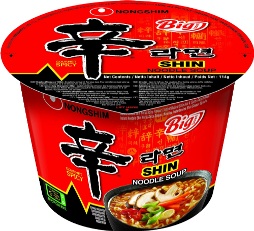 NONG SHIM Shin Noodle - Big Bowl 114g
