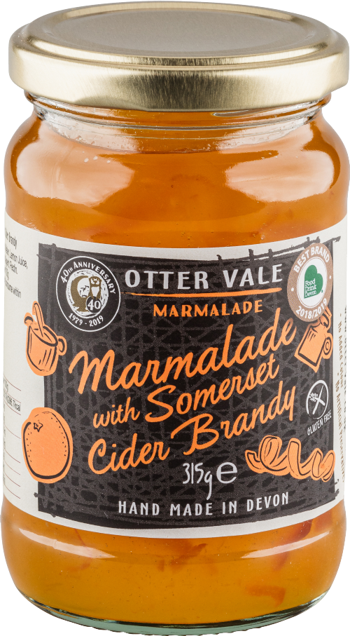 OTTER VALE Marmalade with Somerset Cider Brandy 315g
