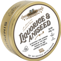 SIMPKINS Liquorice & Aniseed Drops Tin 200g