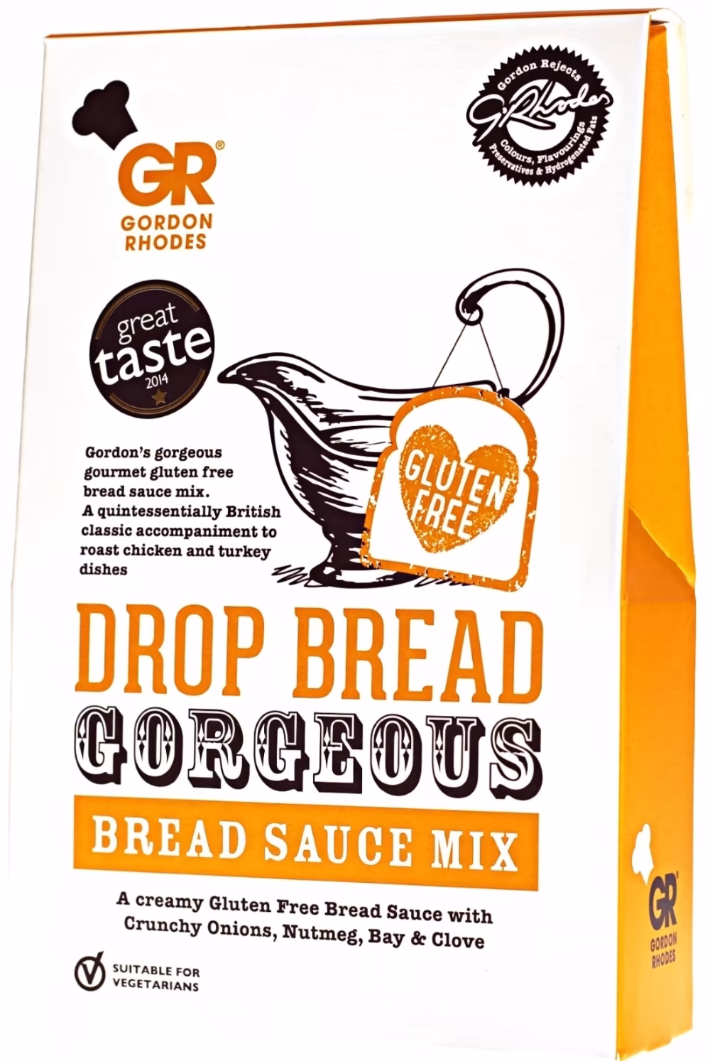 GORDON RHODES Gluten Free Drop Bread Gorgeous Bread Sauce Mix 125g