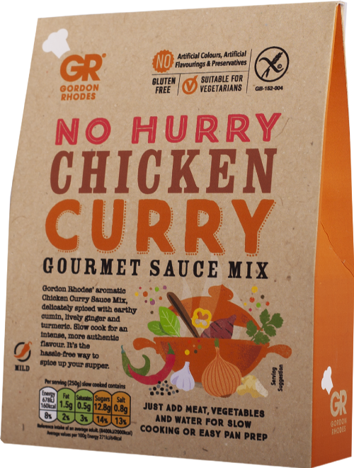 GORDON RHODES No Hurry Chicken Curry Gourmet Sauce Mix 75g