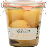 THE WOODEN SPOON PRESERVING COMPANY Baby Pears with Calvados - Weck Jar 300g