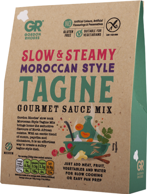 GORDON RHODES Slow & Steamy Tagine Gourmet Sauce Mix 75g