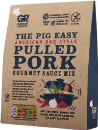 GORDON RHODES The Pig Easy Pulled Pork Gourmet Sauce Mix 75g (5060131730233)