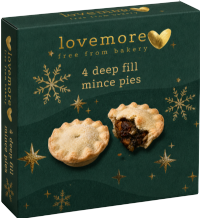 LOVEMORE 4 Mince Pies 270g