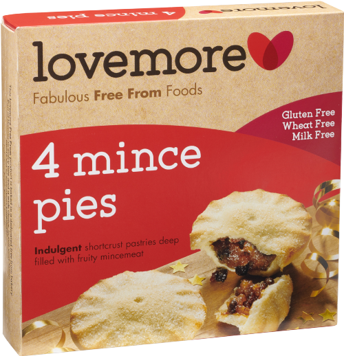 LOVEMORE 4 Mince Pies 270g