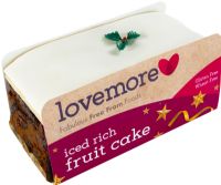 LOVEMORE Iced Rich Fruit Cake 330g