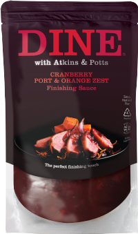 DINE Cranberry, Port & Orange Zest Finishing Sauce 325g