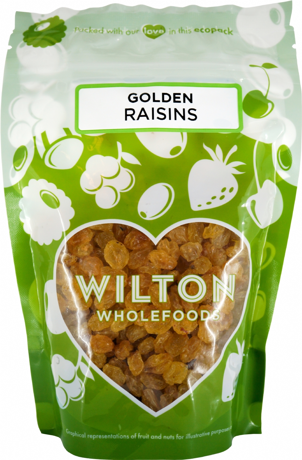 WILTON Golden Raisins 250g (5060011956470)
