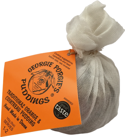 GEORGIE PORGIE'S Traditional Orange & Cointreau Pudding 142g