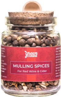 GREEN CUISINE Mulling Spices for Red Wine & Cider - Gift Jar 100g