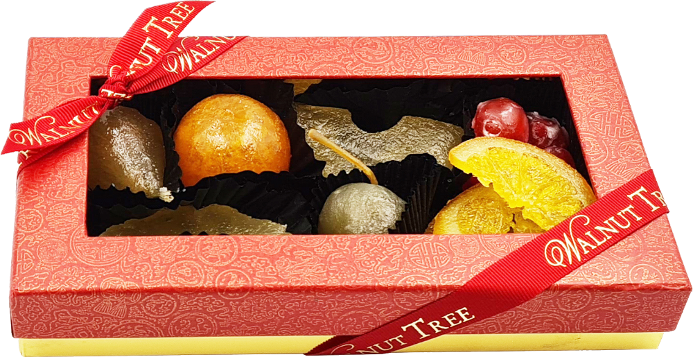 Holleys Fine Foods WALNUT TREE Glace Fruit 190g