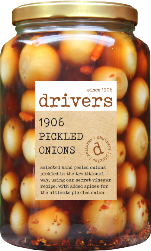DRIVER'S 1906 Pickled Onions - XXL Jar 1700g