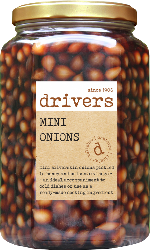 DRIVER'S Mini Onions/Honey & Balsamic Vinegar XXL Jar 1700g