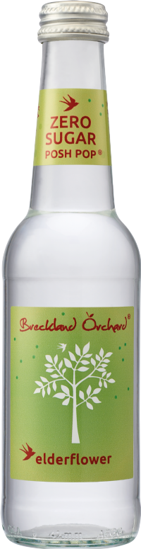 BRECKLAND ORCHARD Zero Sugar Posh Pop - Elderflower 275ml