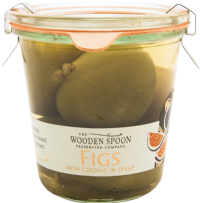 THE WOODEN SPOON PRESERVING COMPANY Figs with Cognac - Weck Jar 300g