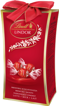 LINDT Lindor Milk Bow Gift Box 75g
