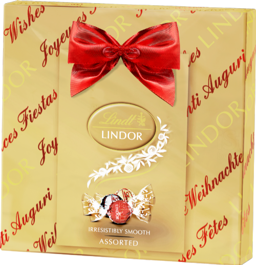 LINDT Lindor Assorted Gift Wrap Box 287g