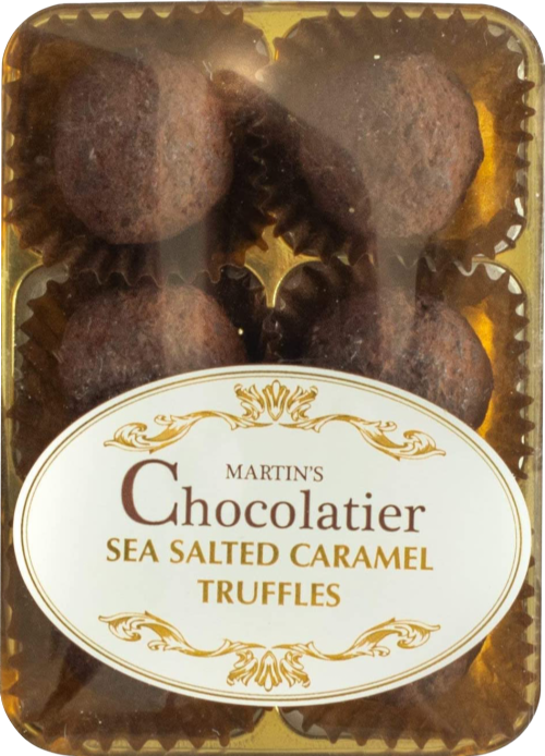 MARTIN'S CHOCOLATIER Sea Salted Caramel Truffles 78g