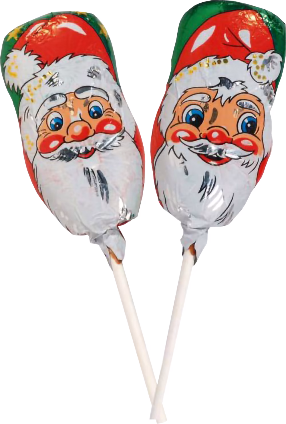 STORZ Foiled Milk Chocolate Santa Lolly 15g