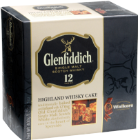 WALKER'S Glenfiddich Highland Whisky Cake 400g