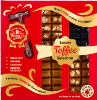 WALKER'S NONSUCH Luxury Toffee Selection Hammer Pack 400g
