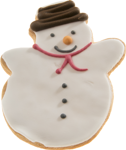 BURTS Snowman Shortbread