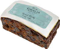 BURTS THE BAKERS Iced Rich Fruit Cake - Slab 350g