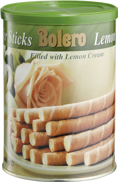 BOLERO Lemon Wafer Sticks 400g