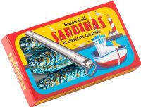 SIMON COLL 'Tin' of Chocolate Sardines 24g
