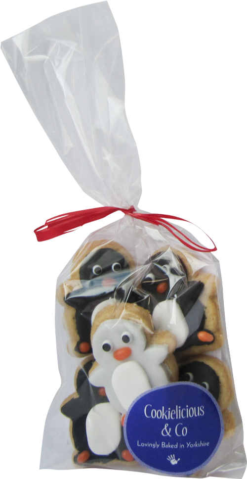 COOKIE LICIOUS Iced Penguin Shortbread - Bag 42g