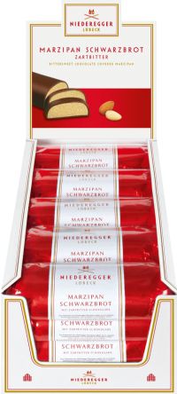 NIEDEREGGER Dark Chocolate Covered Marzipan Loaf 75g
