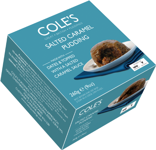 COLE'S Salted Caramel Steamed Pudding 260g
