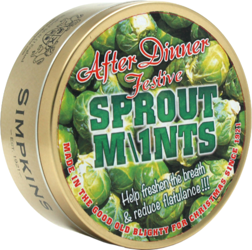 SIMPKINS After Dinner Festive Sprout Mints 200g