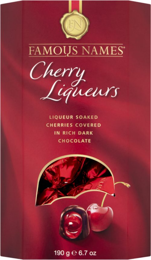 ELIZABETH SHAW Famous Names Cherry Liqueurs 190g