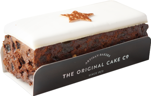 ORIGINAL CAKE CO. Iced Fruit Cake 390g