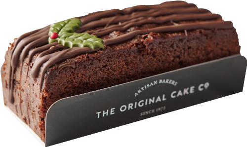 ORIGINAL CAKE CO. Belgian Chocolate Yule Cake 210g