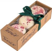 TEONI'S White Chocolate & Raspberry Shortbread 200g