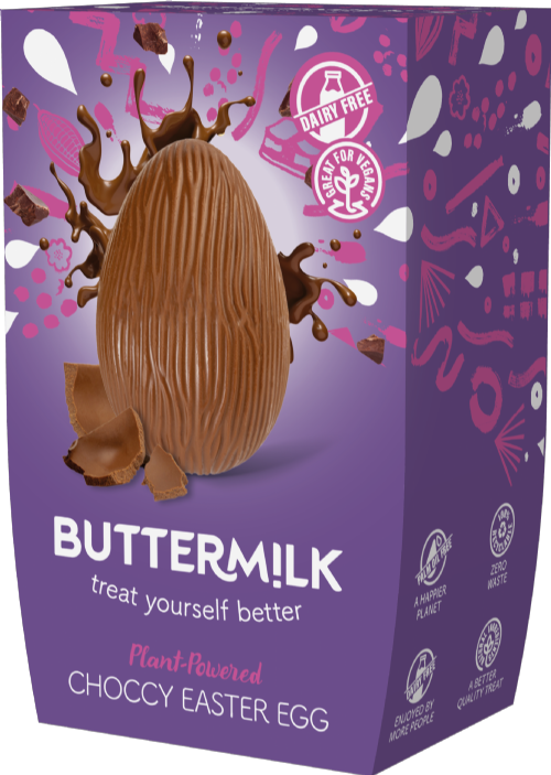 BUTTERMILK Plant-Powered Choccy Easter Egg 100g