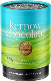 KERNOW CHOCOLATE Milk Chocolate Easter Egg 180g