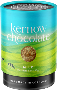 KERNOW CHOCOLATE Milk Chocolate Easter Egg 180g