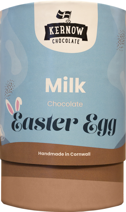 KERNOW Milk Chocolate Easter Egg 180g