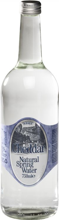 CHEDDAR Natural Spring Water - Still Glass 750ml
