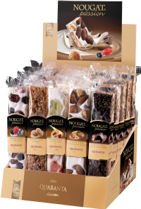 QUARANTA Soft Nougat Crème Bars - Classic Selection 100g