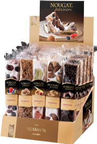 QUARANTA Soft Nougat Crème Bars - Classic Selection 100g